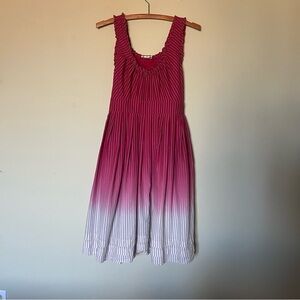 Converse hot pink ombre cotton sundress, size M